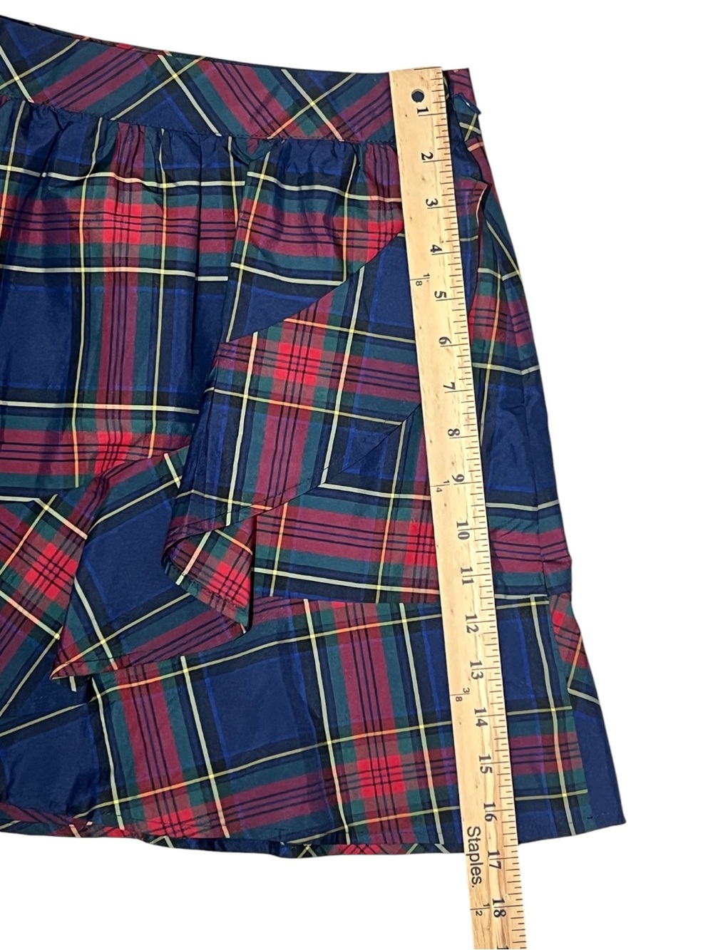 Vineyard Vines Jolly Plaid Ruffle Tartan Skirt - Picture 12 of 15